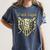 Old School Camo Baseball Drip Double Digits 10th Birthday Women's Comfort Colors T-Shirt Moss