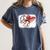 Peace Love Baseball Mom Mommy Women's Comfort Colors T-Shirt Moss