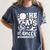 He Plays She Dances Mom Of Both Dancing And Baseball Mom Women's Comfort Colors T-Shirt Moss