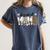 Preppy Baseball Mama Coquette Bow Game Day Mom Mother Women's Comfort Colors T-Shirt Moss Preppy Baseball Mama Coquette Bow Game Day Mom Mother Women's Comfort Colors T-Shirt Moss