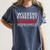 Retro Baseball Mom Mother's Day Weekend Forecast Baseball Premium Women's Comfort Colors T-Shirt Moss