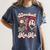 Retro Groovy Baseball Mama Baseball Mom Lover Women's Comfort Colors T-Shirt Moss Retro Groovy Baseball Mama Baseball Mom Lover Women's Comfort Colors T-Shirt Moss