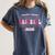 Retro Groovy Baseball Mom Proud Baseball Mom Women's Comfort Colors T-Shirt Moss