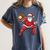 Santa Playing Baseball Baseball Lover Baseballer Xmas Women's Comfort Colors T-Shirt Moss