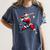Santa Playing Baseball Men Boys Christmas Baseball Player Women's Comfort Colors T-Shirt Moss Santa Playing Baseball Men Boys Christmas Baseball Player Women's Comfort Colors T-Shirt Moss