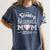 Senior Baseball Mom 2024 Class Of 2024 Graduation Women's Comfort Colors T-Shirt Moss