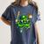 Shamrock Lucky Clover Baseball Patricks Day Family Matching Women's Comfort Colors T-Shirt Moss Shamrock Lucky Clover Baseball Patricks Day Family Matching Women's Comfort Colors T-Shirt Moss
