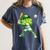 Shamrock Playing Baseball St Patricks Day Men Boys Kid Women's Comfort Colors T-Shirt Moss Shamrock Playing Baseball St Patricks Day Men Boys Kid Women's Comfort Colors T-Shirt Moss