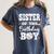 Sister Of The Birthday Boy Baseball Bday Family Women's Comfort Colors T-Shirt Moss Sister Of The Birthday Boy Baseball Bday Family Women's Comfort Colors T-Shirt Moss