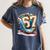 Six Seven Baseball Lifestyle 67 Meme Gen Alpha Slang Women's Comfort Colors T-Shirt Moss Six Seven Baseball Lifestyle 67 Meme Gen Alpha Slang Women's Comfort Colors T-Shirt Moss