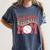 Somebody's Loudmouth Baseball Mom Baseball Women's Comfort Colors T-Shirt Moss