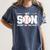 My Son Bought Me This Baseball Mom Women's Comfort Colors T-Shirt Moss My Son Bought Me This Baseball Mom Women's Comfort Colors T-Shirt Moss