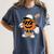 Spooky Jack O Lantern Baseball Halloween Costumes Boys Women's Comfort Colors T-Shirt Moss Spooky Jack O Lantern Baseball Halloween Costumes Boys Women's Comfort Colors T-Shirt Moss