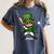 St Patrick’s Day Leprechaun Baseball Irish Graphic Women's Comfort Colors T-Shirt Moss St Patrick’s Day Leprechaun Baseball Irish Graphic Women's Comfort Colors T-Shirt Moss