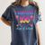I Survived 100 Days Of School Baseball 100th Day Kids Girls Women's Comfort Colors T-Shirt Moss