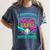 I Survived 100 Days Of School Baseball Drip Women's Comfort Colors T-Shirt Moss