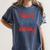 Tired Baseball Mom Club Baseball Mama Mother's Day Women's Comfort Colors T-Shirt Moss