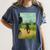 Tung Tung Tung Sahur Baseball Meme Women's Comfort Colors T-Shirt Moss