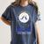 Twilight HOA HOA HOA Vampire Baseball Moonlight Movie Women's Comfort Colors T-Shirt Moss