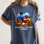 Women's Father Son Baseball Father's Day Women's Comfort Colors T-Shirt Moss Women's Father Son Baseball Father's Day Women's Comfort Colors T-Shirt Moss