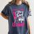 Women's Play Like A Girl Softball Baseball Girls Women's Comfort Colors T-Shirt Moss