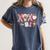 XOXO Physical Education Valentines Day Baseball Football Men Women's Comfort Colors T-Shirt Moss