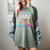 100 Days Of School Baseball Ice Cream Drip 100th Day School Women's Comfort Colors T-Shirt Berry