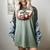 6 7 Six Seven American Baseball Graphic Women's Comfort Colors T-Shirt Berry