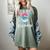 Baseball 6 Year Old Ice Cream Drip 6th Birthday Boy Number 6 Women's Comfort Colors T-Shirt Berry