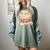 Baseball Drip Ice Cream Melting Illustration Women's Comfort Colors T-Shirt Berry