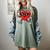 Baseball Valentines Day Heart Boys Sports Love Women's Comfort Colors T-Shirt Berry