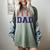 Dad Of Rookie 1st Birthday Baseball Boy Family Matching Women's Comfort Colors T-Shirt Berry