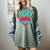 Happy 100 Days Of School Costume Baseball Drip Ice Cream Women's Comfort Colors T-Shirt Berry