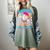 I Hit 100 Days Of School Baseball Ice Cream Drip Women's Comfort Colors T-Shirt Berry