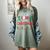I’Ll Be Home For Christmas Baseball Ugly Sweater Art Women's Comfort Colors T-Shirt Berry