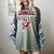 Jingle Ballers Plaid Santa Dabbing Baseball Christmas Women's Comfort Colors T-Shirt Berry