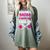Self Expression Cool Baseball Mom Positive Thinking Women's Comfort Colors T-Shirt Berry