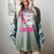 Women's Play Like A Girl Softball Baseball Girls Women's Comfort Colors T-Shirt Berry