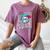 100 Days Of School Baseball Drip Ice Cream Boys Kids Women's Comfort Colors T-Shirt Blue Jean