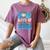 100 Days Of School Baseball Ice Cream Drip Student Kids Boys Women's Comfort Colors T-Shirt Blue Jean