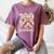 100 Days Of School Baseball Love Valentine’s Day Men Women Women's Comfort Colors T-Shirt Blue Jean