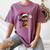 67 Gingerbread Man Playing Baseball Christmas 6 7 Meme Women's Comfort Colors T-Shirt Blue Jean