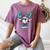 67 Meme Six Seven 6 7 Meme Baseball Drip Women's Comfort Colors T-Shirt Blue Jean