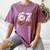 67 Trend Baseball Six Seven Number For Boys Men Women's Comfort Colors T-Shirt Blue Jean