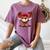 67 Valentine Day Baseball Chocolate Ice Cream Drip Women's Comfort Colors T-Shirt Blue Jean