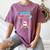 Baseball 5 Year Old Ice Cream Drip 5th Birthday Boys Player Women's Comfort Colors T-Shirt Blue Jean