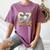 Baseball 67 Six Seven Gen Alpha Meme Women's Comfort Colors T-Shirt Blue Jean