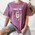 Baseball 6th Birthday Boy Ice Cream Drip Bruh I'm 6 Year Old Women's Comfort Colors T-Shirt Blue Jean