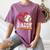 Baseball Daddy Baseball Heart Family Matching Women's Comfort Colors T-Shirt Blue Jean