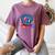 Baseball Drip Ice Cream 67 Lifestyle 101 Women's Comfort Colors T-Shirt Blue Jean Baseball Drip Ice Cream 67 Lifestyle 101 Women's Comfort Colors T-Shirt Blue Jean